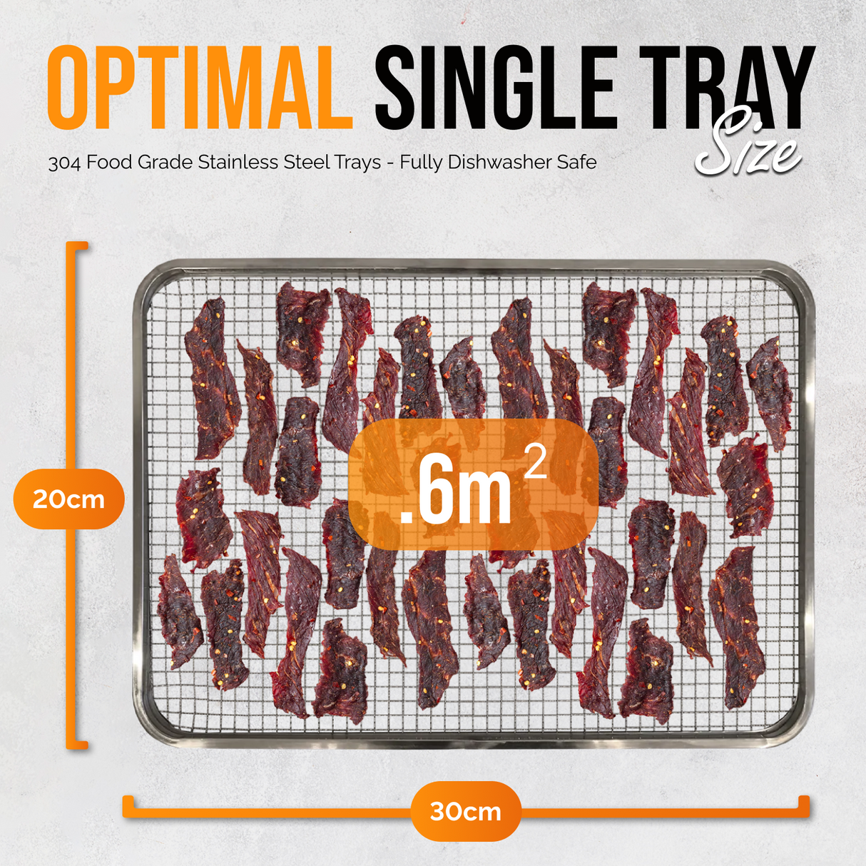 1 Zone / 10 Tray / 0.6m² Tray Area