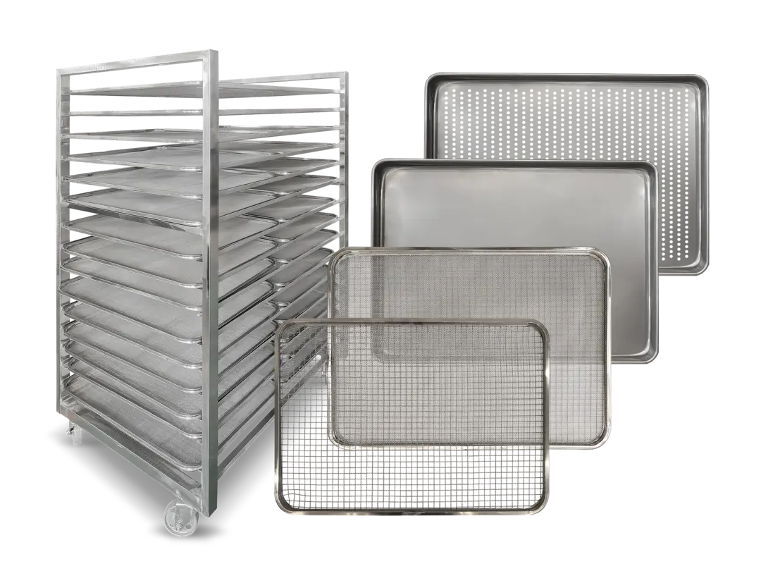 8 Trolley / 240 - 480 Tray / 70.7 - 141.3m² Total tray area