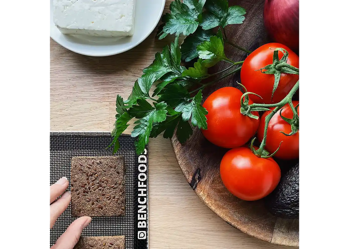 50 x 85cm Premium Silicone Non-Stick Mesh Mats