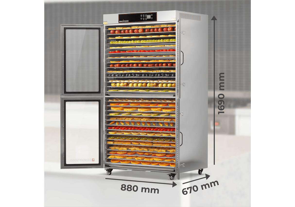 2 Zone / 28 Tray / 11.90m² Tray Area
